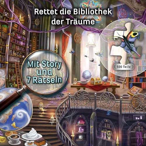 Spielansicht von EXIT Puzzle - Die Bibliothek der Träume_2