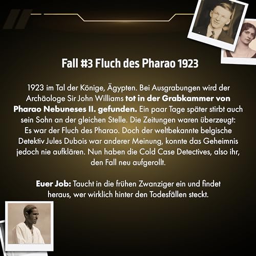 Spielansicht von Cold Case Detectives Fall 3 Fluch des Pharao 1923_1