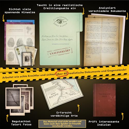 Spielansicht von Cold Case Detectives Fall 3 Fluch des Pharao 1923_3