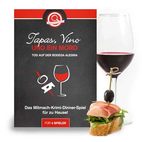 Spielansicht von Tapas, Vino und ein Mord - Tod auf der Bodega Alegria