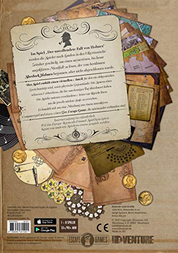 Spielansicht von Der unvollendete Fall von Holmes_1