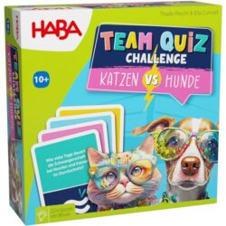 Spielansicht von Team Quiz Challenge: Katzen vs. Hunde