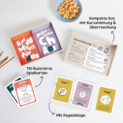 Spielansicht von BOHEI - Das extrem chaotische Kartenspiel von Ana & Tim Johnson I Partyspiel für Erwachsene I Witzige Aufgaben I Überraschende Aktionen I Dynamische Regeln_2