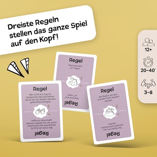 Spielansicht von BOHEI - Das extrem chaotische Kartenspiel von Ana & Tim Johnson I Partyspiel für Erwachsene I Witzige Aufgaben I Überraschende Aktionen I Dynamische Regeln_3
