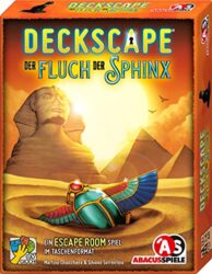 Spielansicht von Deckscape – Der Fluch der Sphinx