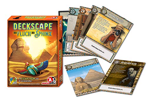 Spielansicht von Deckscape – Der Fluch der Sphinx_2