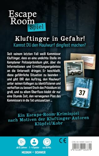 Spielansicht von Klüpfel Kobr: Kluftinger in Gefahr!_1