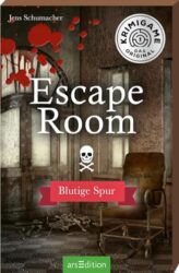 Spielansicht von Escape Room. Blutige Spur