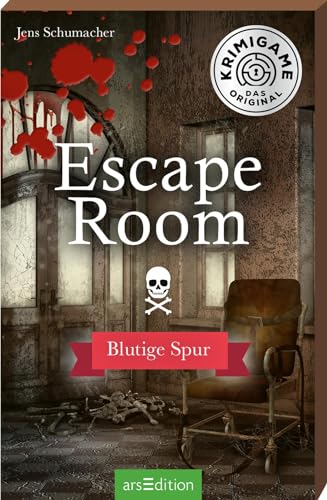 Spielansicht von Escape Room. Blutige Spur