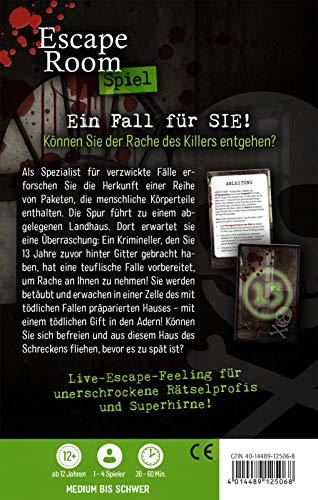 Spielansicht von Escape Room. Blutige Spur_1
