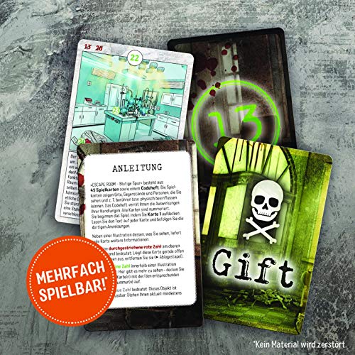 Spielansicht von Escape Room. Blutige Spur_2