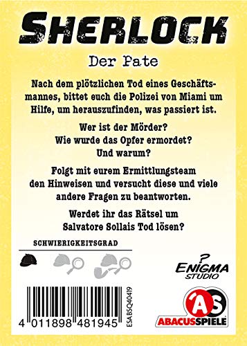 Spielansicht von Sherlock – Der Pate_1