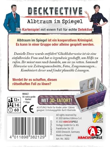 Spielansicht von Decktective - Albtraum im Spiegel_3