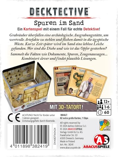 Spielansicht von Decktective - Spuren im Sand_1