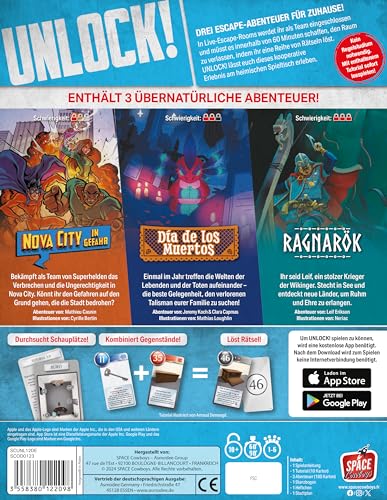Spielansicht von Unlock! – Supernatural Adventures_1