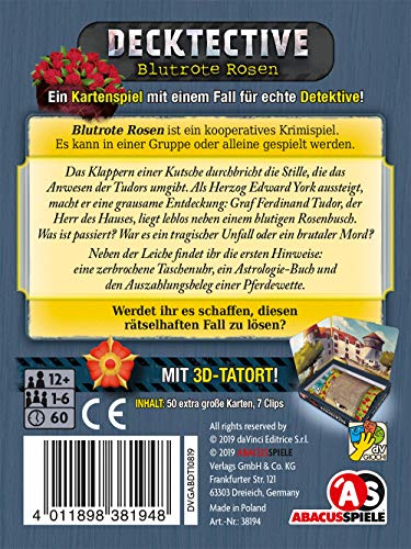 Spielansicht von Decktective - Blutrote Rosen_1