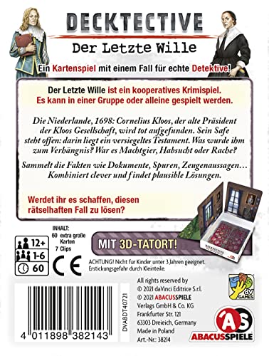 Spielansicht von Decktective - Der Letzte Wille_1