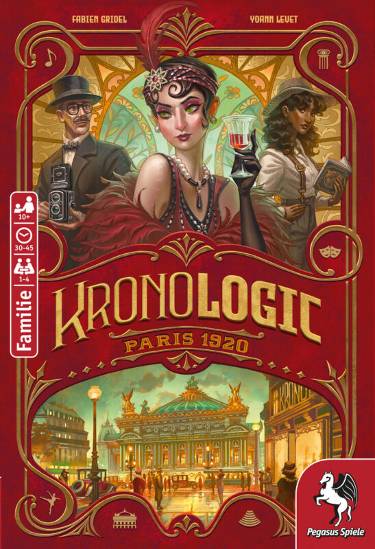Spielansicht von Kronologic – Paris 1920