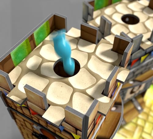Spielansicht von Rumpelritter & Das große Drachen-Spektakel – Neu aufgelegter Spielklassiker mit beeindruckendem 3D-Turmaufbau – Für Kinder ab 4 Jahren – 2011721001_3