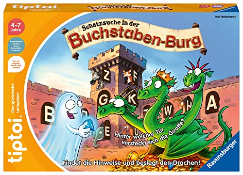 Spielansicht von Schatzsuche in der Buchstabenburg