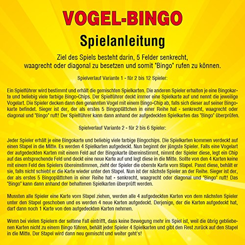 Spielansicht von Vogel-Bingo_1