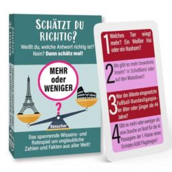 Spielansicht von Mehr oder Weniger