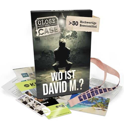 Spielansicht von Close The Case: Wo ist David M.?