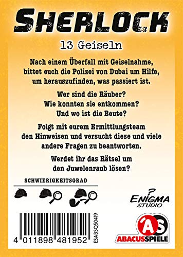 Spielansicht von Sherlock – 13 Geiseln_1