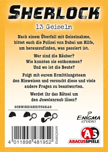 Spielansicht von Sherlock – 13 Geiseln_2
