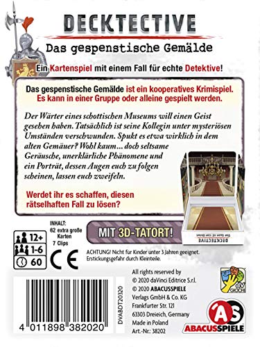 Spielansicht von Decktective – Das gespenstische Gemälde_1