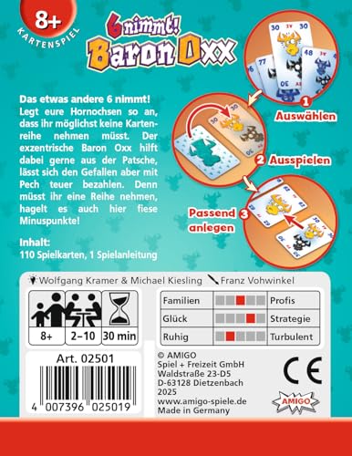 Spielansicht von 6 nimmt! Baron Oxx_1