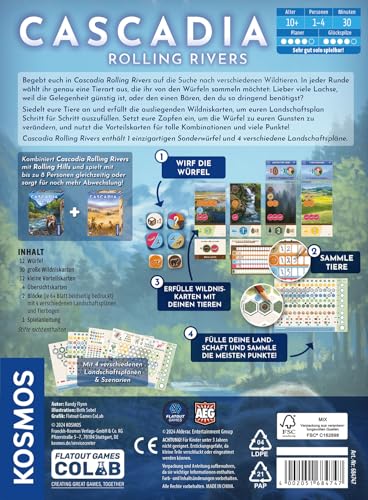 Spielansicht von Cascadia: Rolling Rivers_1