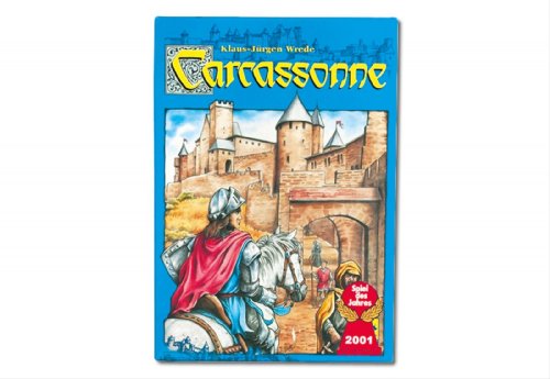 Spielansicht von Carcassonne