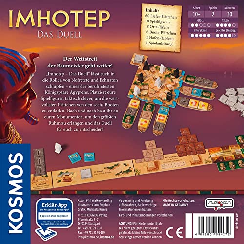 Spielansicht von Imhotep: Das Duell_1