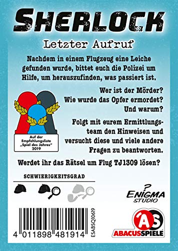 Spielansicht von Sherlock_1